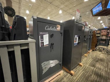 Augusta, Ga USA - 1203 21: Cabelas perakende mağazası Cabela Parkway
