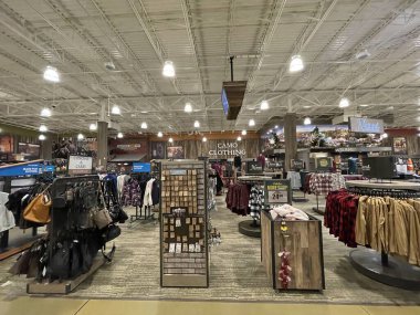 Augusta, Ga USA - 1203 21: Cabelas perakende mağazası Cabela Parkway