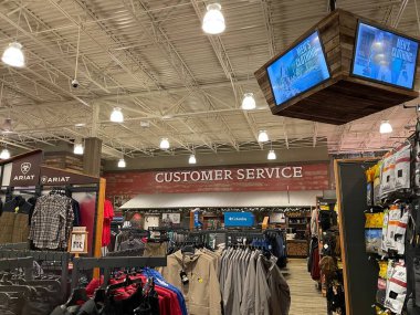 Augusta, Ga USA - 1203 21: Cabelas perakende mağazası Cabela Parkway