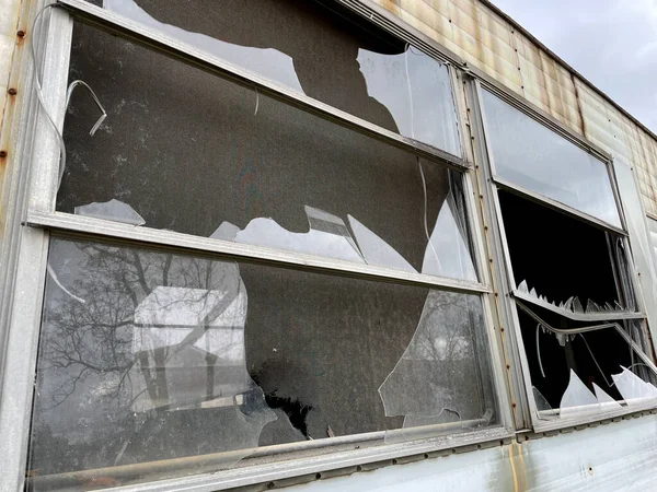 Old Historic Abandoned Building Country Rural Georgia — Stock Photo, Image