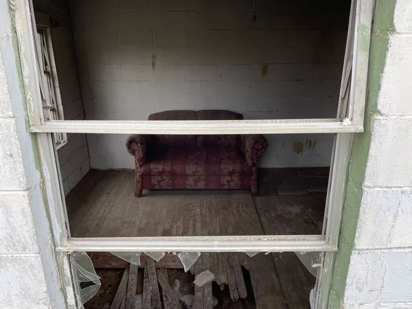 Old Historic Abandoned Building Country Rural Georgia — Fotografia de Stock