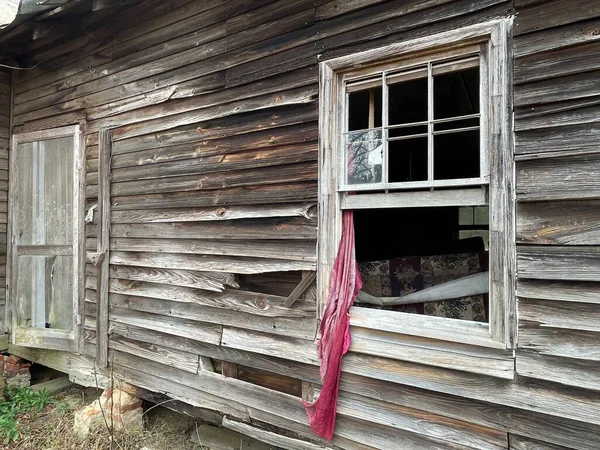 Stará Historicky Opuštěná Budova Venkově Gruzii — Stock fotografie