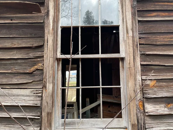 Ancien Bâtiment Historique Abandonné Dans Pays Géorgie Rurale — Photo