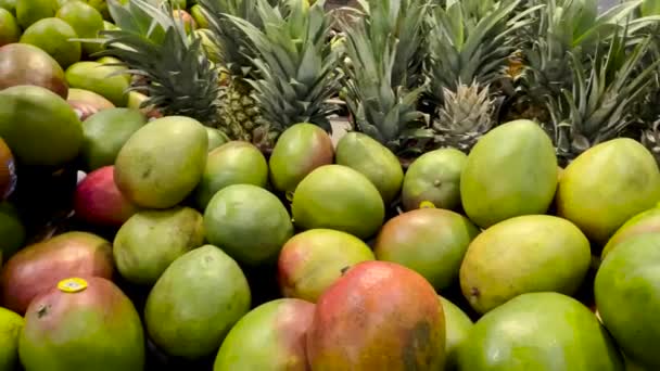 Grovetown Usa Kroger Interno Supply Chain Staff Pan Manghi Ananas — Video Stock