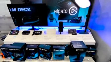 Augusta, Ga USA - 02 05: 22: Elgato akış güvertesi 2022 Tilt 'in Best Buy iç teknolojisi