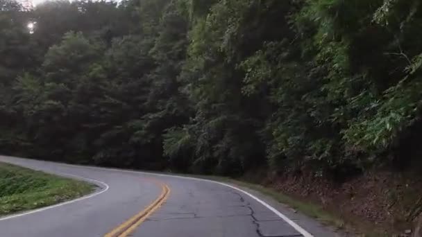 Helen États Unis Pov Fpv Driving Helen Unicoi Turnpike Travers — Video