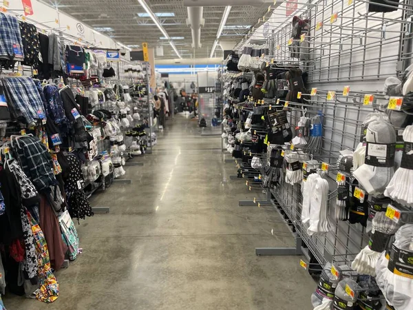 Augusta Usa Walmart Supercenter Interior — 스톡 사진