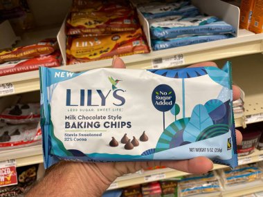 Augusta, Ga USA - 04: 15: 22: Zambaklar şekersiz pişirme cipsi