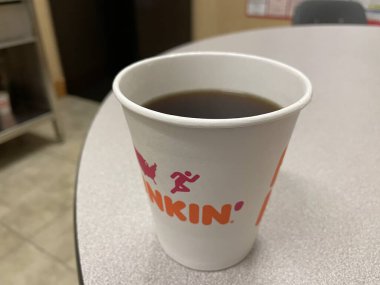 Augusta, Ga USA - 04: 15 22: Dunkin Donut kahvesi