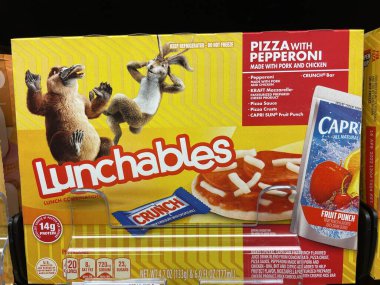 Grovetown, Ga USA - 03 05: 22: Perakende satış mağazası İçi Yemekleri