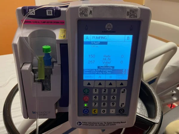 Augusta, Ga USA - 12-13-21: Georgia Çocuk Hastanesi İçişleri Hasta İzleme Ekranı