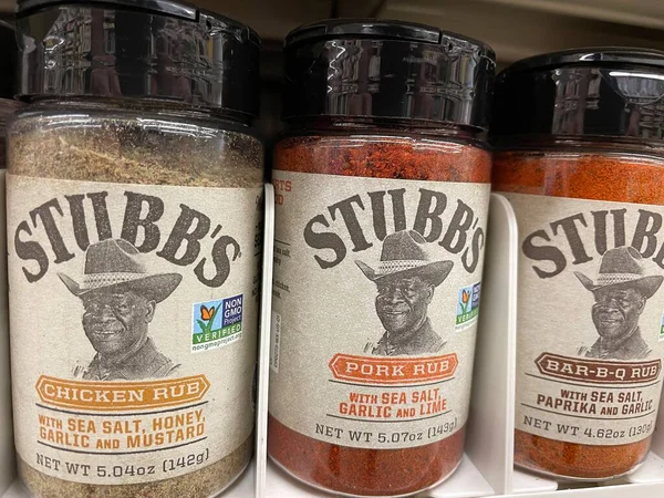 Grovetown, Ga USA - 03: 20 22: Satış mağazası Spices Stubbs çeşidi
