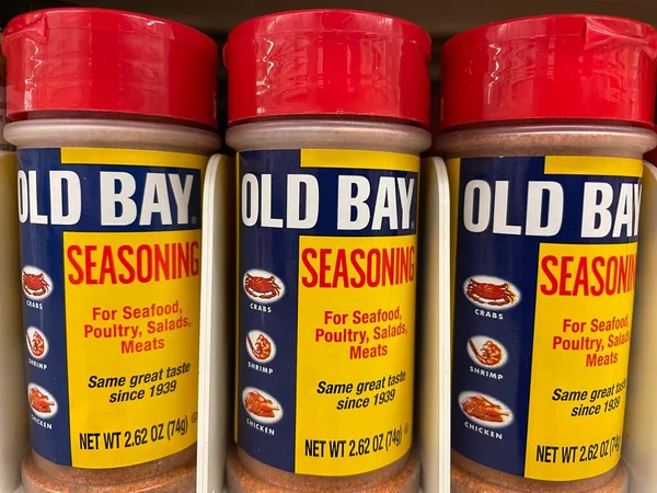 Grovetown, Ga USA - 03: 20 22: Perakende mağazası Old Bay baharat çeşnisi