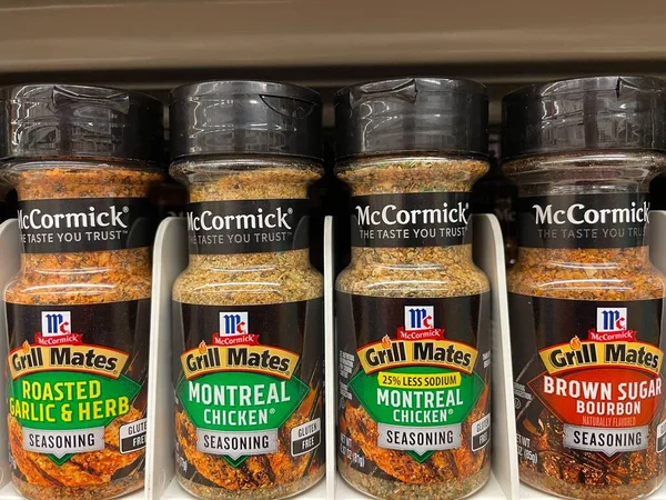 Grovetown, Ga USA - 03: 20 22: Satış mağazası Baharat Izgara Mate sarımsak