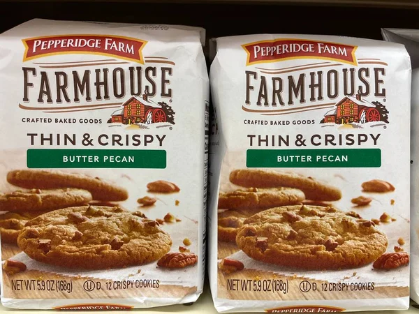 Grovetown, Ga USA - 03 19 22: Perakende satış mağazası Pepperidge Farms ince çıtır çıtır