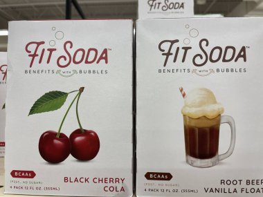Grovetown, Ga USA - 05 10 22: Fit Soda mağazası çeşidi