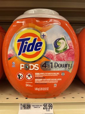 Grovetown, Ga USA - 05 10 22: Pasaklı deterjan podları