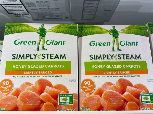 Grovetown Usa Green Giant Frozen Dinners Simply Steamed Front — Foto de Stock