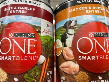 Grovetown, Ga USA - 05 10 22: Konserve köpek maması mağazası kapanıyor