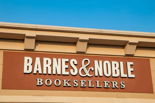 Augusta Usa Barnes Noble Book Store Building Sign — Foto de Stock