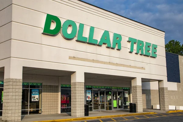 Augusta Usa Dollar Tree Retail Store Exterior — Foto de Stock