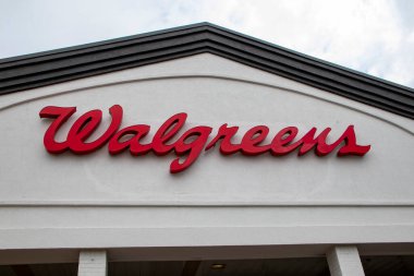Augusta, Ga USA - 07 19 19 21: Walgreens perakende mağazası dış bina tabelası