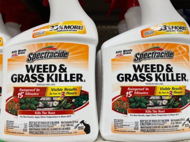 Waynesboro, Ga USA - 05: 26 22: Walmart süpermarket perakende satış mağazası Weed and Grass Killer