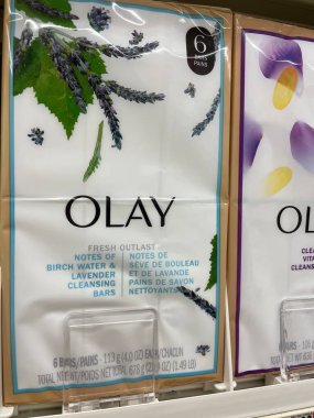 Grovetown, Ga USA - 05: 28 22: Perakende mağazası sabun kalıpları Olay