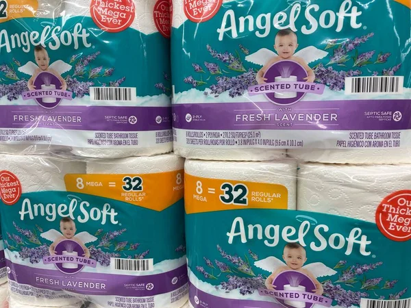 Grovetown Usa Tienda Angel Soft Papel Higiénico — Foto de Stock