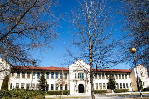 Augusta Usa Edificios Históricos Del Centro Castillo Como Fachada —  Fotos de Stock