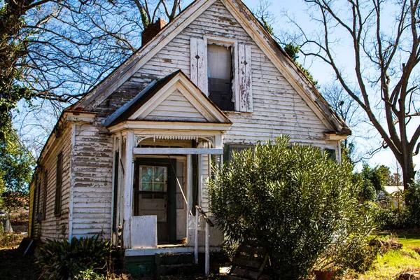 Augusta Usa Edificios Históricos Centro Vieja Casa Ruinas —  Fotos de Stock