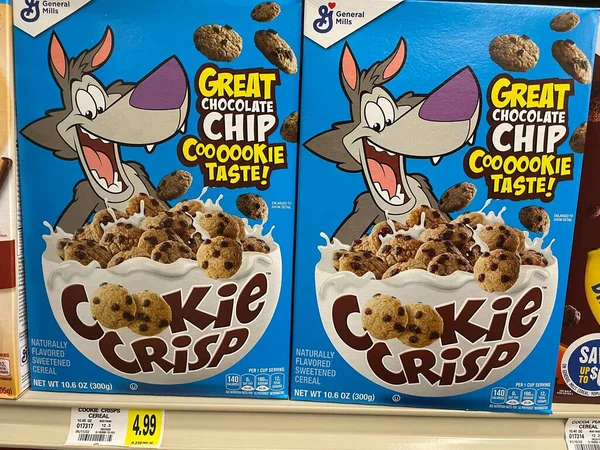 Hephzibah Usa Iga Kjs Einzelhandelsgeschäft Cereal Cookie Crisp Und Preis — Stockfoto
