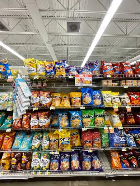 Hephzibah Usa Kjs Iga Grocery Retail Store Tostitos Chips — Stock Photo, Image