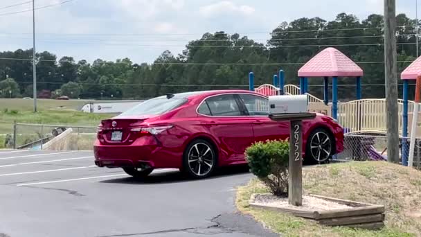 Hephzibah Usa Fbi Allanó Asamblea Oración Iglesia Old Tobacco Road — Vídeo de stock