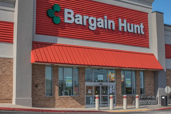Dallas Usa Bargain Hunt Retail Store Exterior Entrance — Foto de Stock