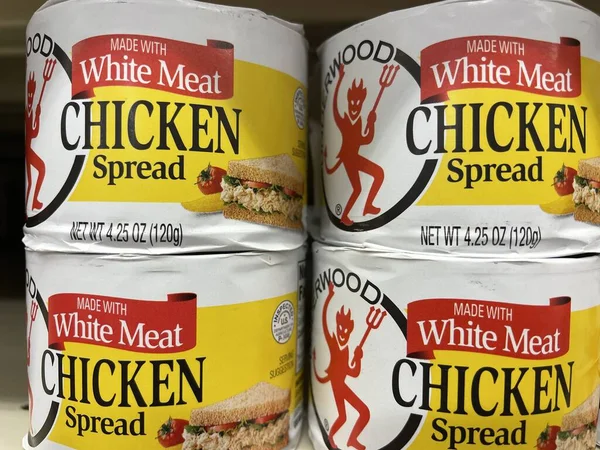 Grovetown Usa Kiskereskedelem Underwood Chicken Spread — Stock Fotó
