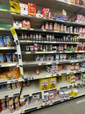 Grovetown, Ga USA - 07 03 22: Dollar General Retail store spice section