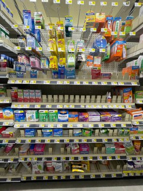 Grovetown, Ga USA - 07 03 22: Dollar General Retail store oral care