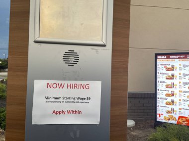 Augusta, Ga USA - 08 17 22: Burger King fast food sipariş kutusunu kapatın