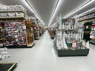 Augusta, Ga USA - 09: 14: 22: Hobi Lobisi perakende mağazası iç kısımları uzun koridorlara bakıyor