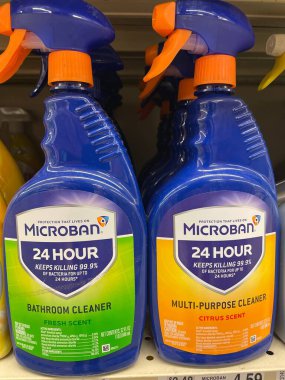 Grovetown, Ga USA - 10 08 22: Market Microban 24 saat temizlik