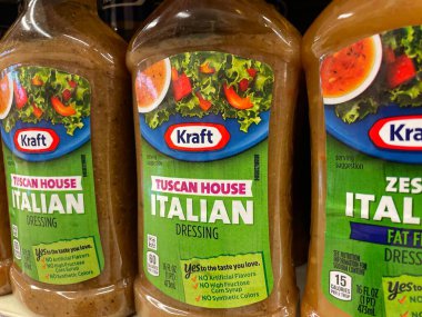 Grovetown, Ga USA - 09 07: 22: Market Kraft salata soslu tuscon evi