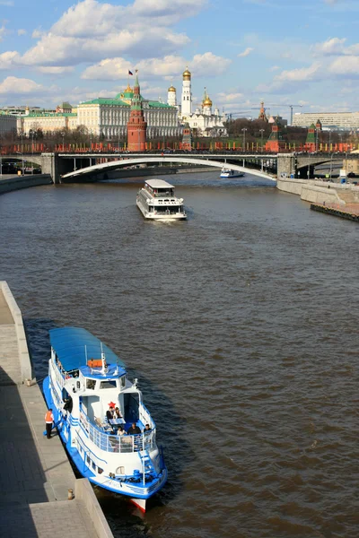 Moscow river — Stock Photo, Image