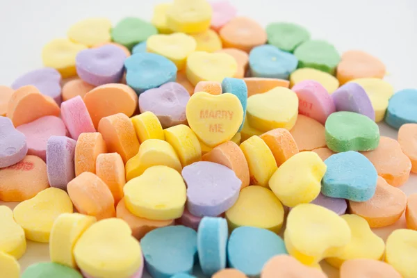 Conversation Hearts — Stock Photo, Image