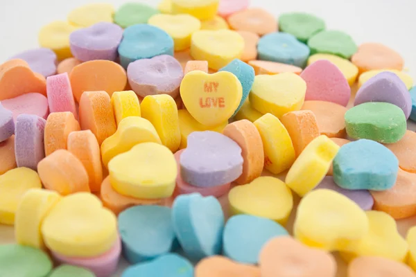 Conversation Hearts — Stock Photo, Image