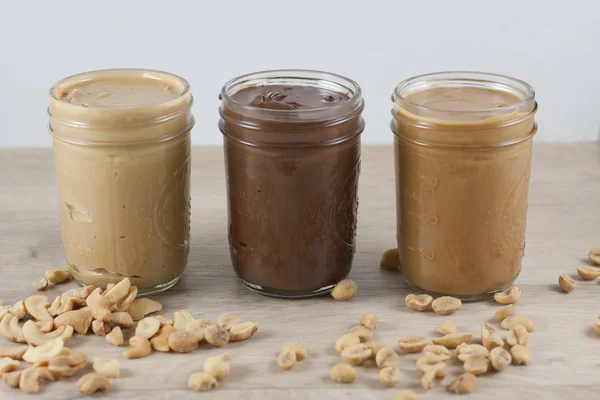 Homemade Nut Butter — Stock Photo, Image
