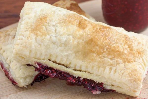 Raspberry Turnovers — Stock Photo, Image