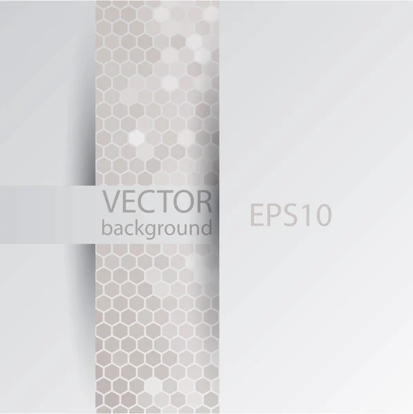 White vector geometric background — Stock Vector