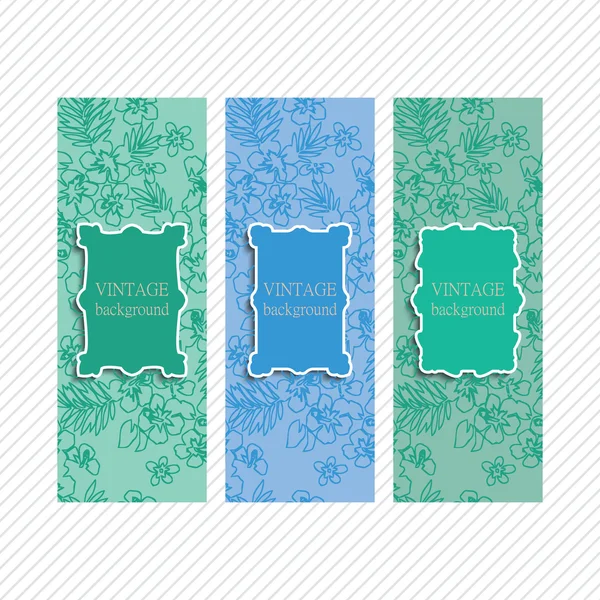 Vintage vector conjunto de etiquetas — Vector de stock