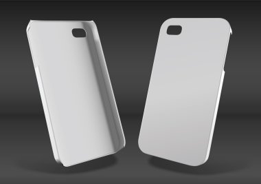 iPhone plastik durumda mockup tasarım ve baskı